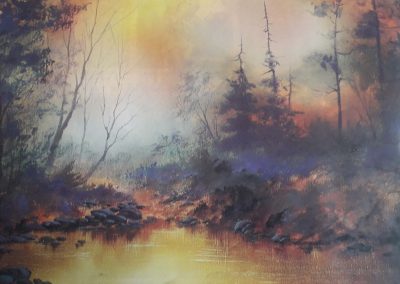 golden glow of morning